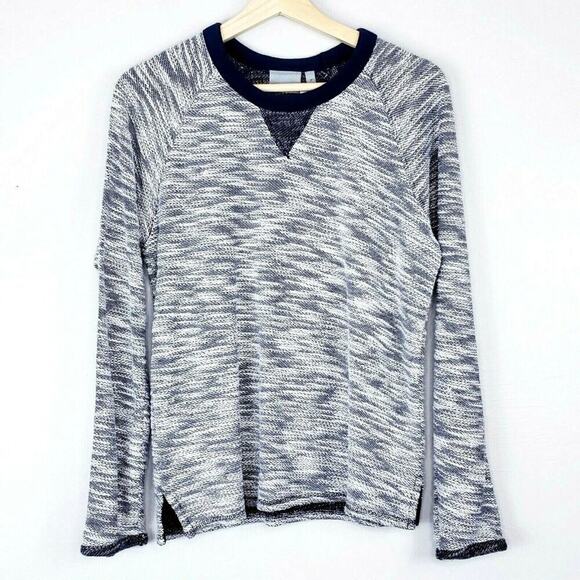 Athleta Castlepeak Slub Crew Pullover Long Sleeve Athletic Casual Sweater Size S - Picture 1 of 8